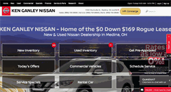 Desktop Screenshot of kenganleynissan.com